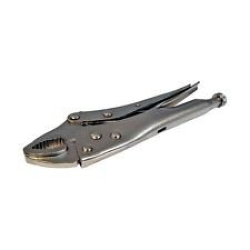 Silverline Silverline Self Locking Pliers Quick Release Adjustable Mole Grips 180mm (Curved)