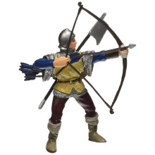 Figurine Boogschutter Blauw PAPO - 8 cm X 10 cm - Voor Kinderen vanaf 3 jaar
