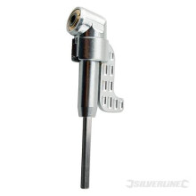 130mm Offset Screwdriver Attachment - Silverline 868835 14 Hex Angled Magnetic -  screwdriver attachment silverline offset 130mm 868835 14 hex angled