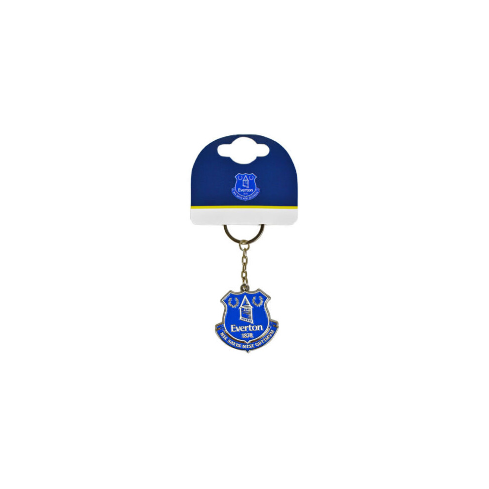 Everton Crest Keyring - Official Fc Football Club - Everton Keyring Official Fc Football Crest Club Not,Specified