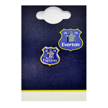 Everton Unisex Crest Pin Badge, Multi-colour - Fc Badge Official Football Free - everton fc crest badge official football free uk pin