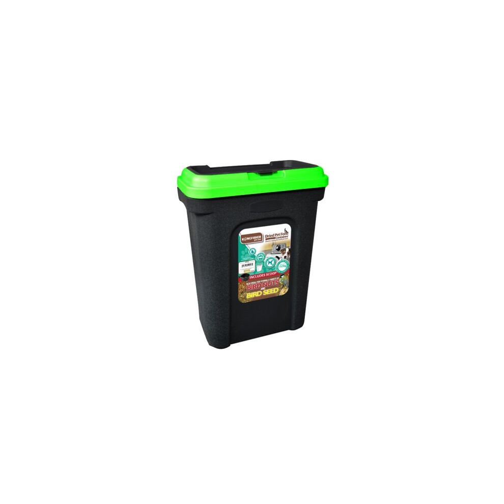 30l Pet Or Bird Food Storage Tub - Container Dry Dog Cat Kingfisher Dried Box - pet food container storage bird dry dog cat 30l kingfisher tub dried