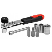 22PC RATCHET WRENCH, BIT AND SOCKET SET