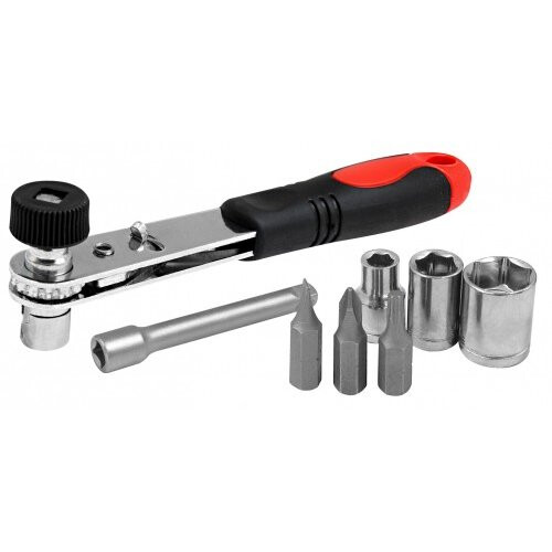 22PC RATCHET WRENCH, BIT AND SOCKET SET