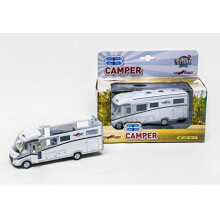 * Die Cast Carthago Camper With Light - die cast carthago camper light