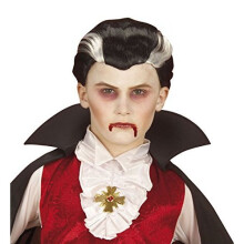 Two-tone vampire wig for children Halloween