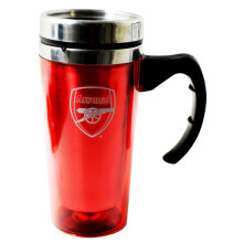 Arsenal Aluminium Travel Mug 450ml - Official Licensed Football Club Gear - 14481