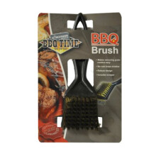 Barbeque Brass Bristle Cleaner Brush With Metal Scraper - bbq brush scraper barbecue cleaner metal grill cleaning wire brass tool bristle remover