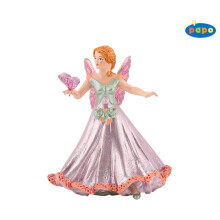Estatueta Fada Borboleta Rosa - PAPO - O MUNDO ENCANTADO - Para Criança