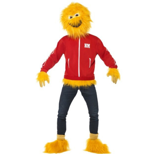 Smiffy's Men's Honey Monster Costume, Mask, Jacket, Gloves & Boot Cuffs ...