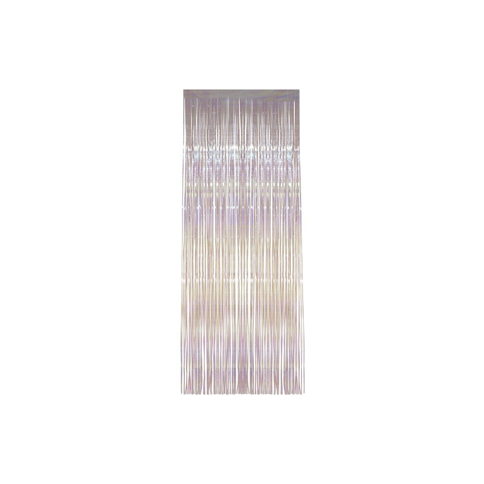 Smiffy's 21722 Shimmer Curtain (one Size) - Fancy Dress White Size Smiffys -  curtain shimmer fancy dress white size smiffys