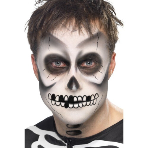 Smiffy's Adult Halloween skeleton makeup kit 1