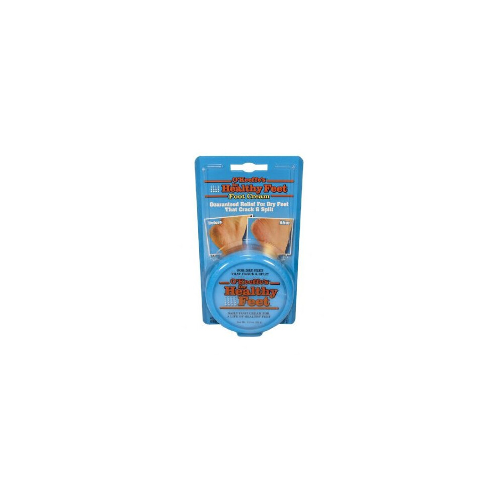 O'keeffes Working Feet Foot Cream 91g | Healthy Feet, Relieves Dry, Cracked Skin | 311729