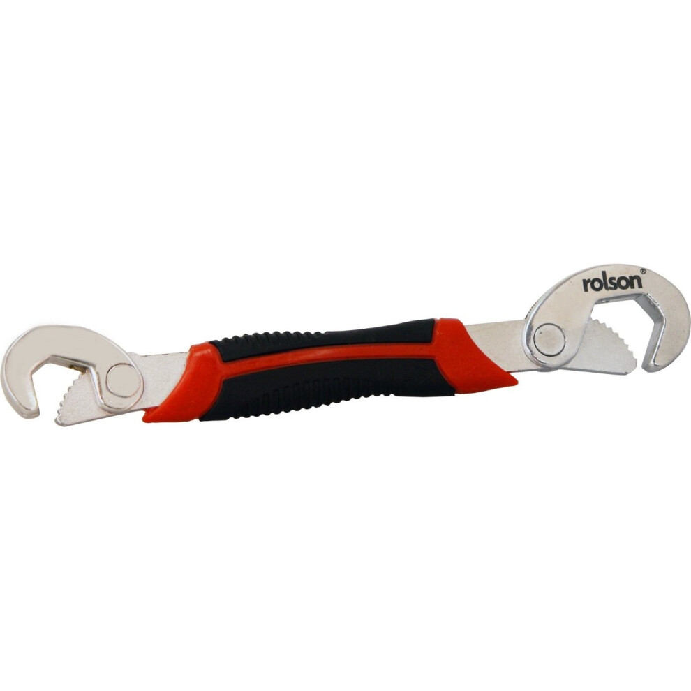 Double Ended Speed Wrench - Rolson 18730 Universal Tools Diy Nuts Pipe Work - Rolson 18730 Double Ended Speed Wrench Universal Tools Diy Nuts Pipe