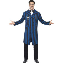 Smiffy's Adult Men's Duke Of The Manor Costume, Jacket, Mock Shirt And Bow Tie, -