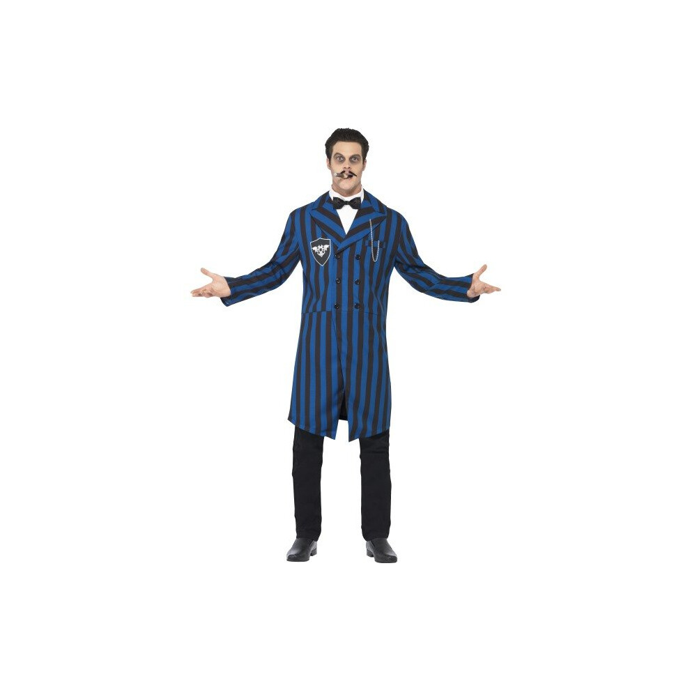 Smiffy's Adult Men's Duke Of The Manor Costume, Jacket, Mock Shirt And Bow Tie, -