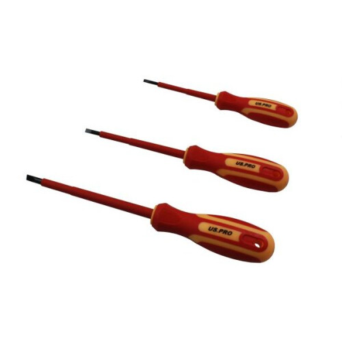 us pro US PRO 7pc Insulated Electricians Screwdriver Set 1606 1