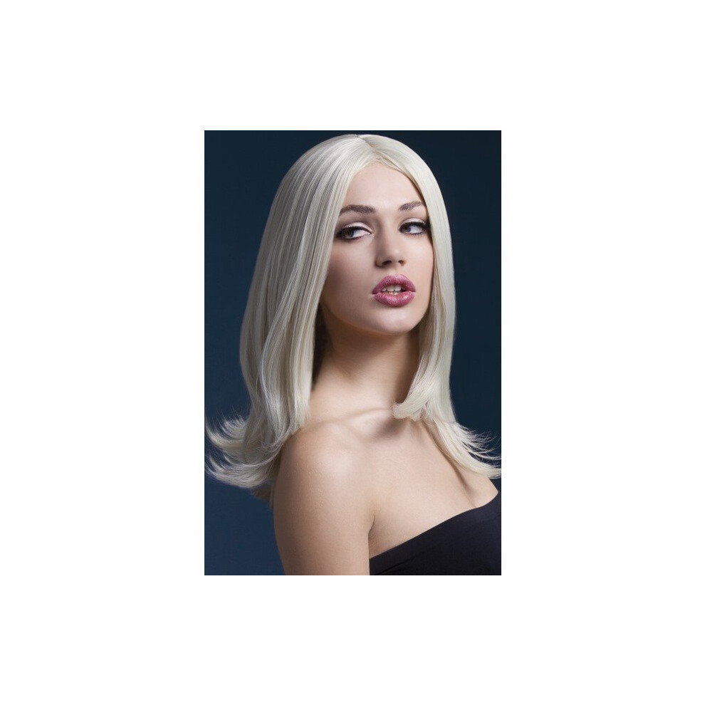 Fever Women's Sophia Wig, One Size, Blonde - Wig Layered Fancy Dress 17 Smiffys -  wig fever sophia blonde layered fancy dress 17 smiffys