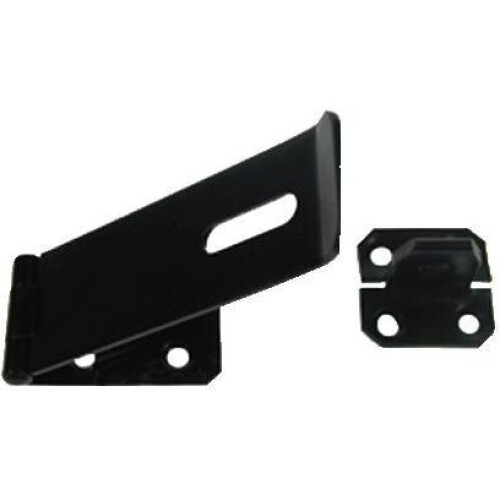 3" Heavy Duty Powder Coated Safety Hasp & Staple heavy duty hasp