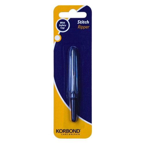 Stitch Ripper For Unpicking Stitches -  korbond stitch ripper safety cap sewing