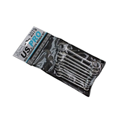 us pro US PRO 10pc mini metric combination spanner set 4 - 11mm 2079 2