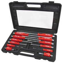 12pc Mechanics Screwdriver Set - Case Repair Kit Garage Tools Storage Box Hex - set mechanics screwdriver case repair kit garage tools storage box