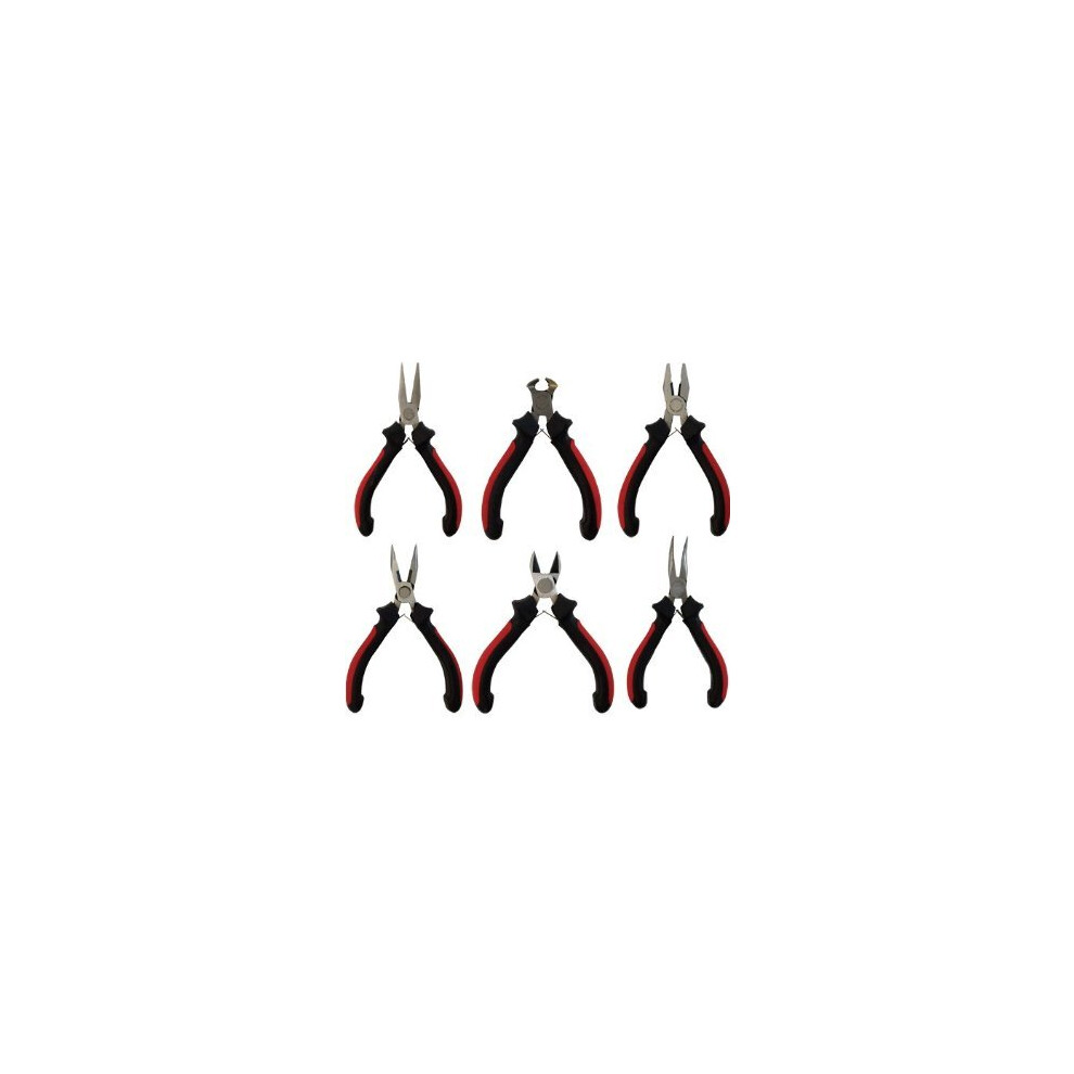 Silverline 6-Piece Mini Pliers Set