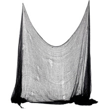 Halloween black sheet decoration 300 x 75 cm