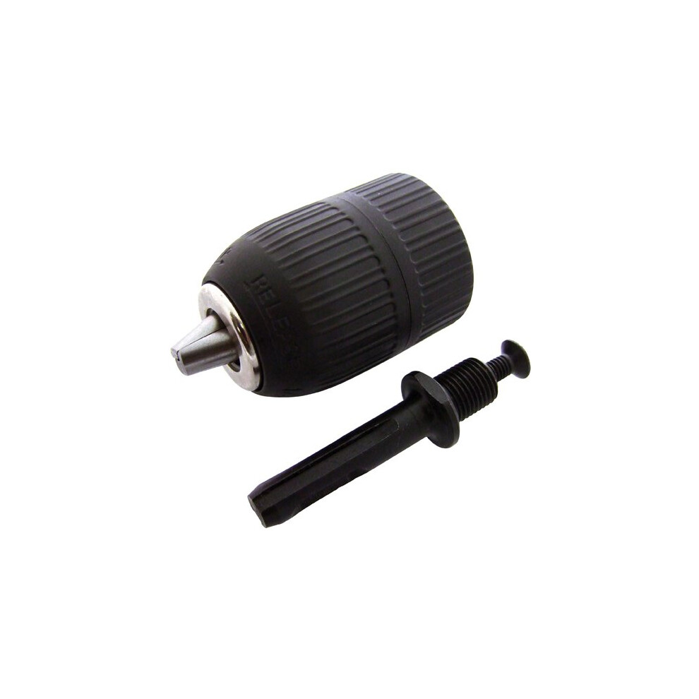 1/2" Keyless Chuck With SDS Adapter -  keyless chuck sds adapter amtech 12 drill 13mm unf 12inch v1280 adaptor