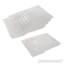 Silverline Disposable Roller Tray Liner 5pk 230mm - 439888 -  disposable roller tray liner 230mm silverline 5pk 439888