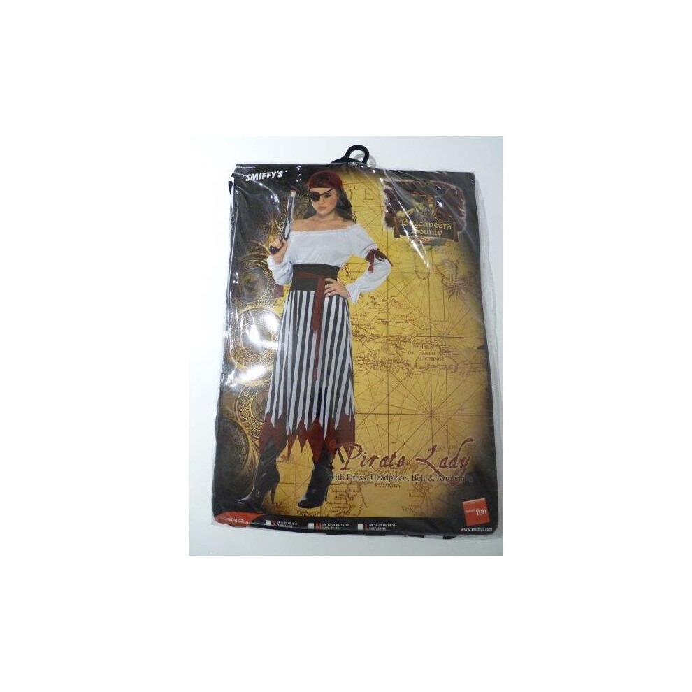 Medium Ladies Pirate Costume -  pirate costume dress lady fancy ladies outfit womens