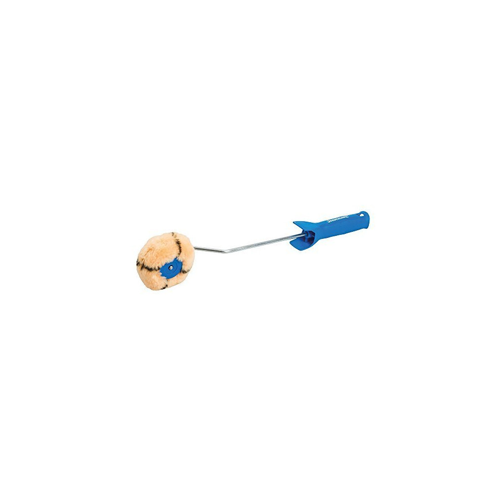 Silverline Corner Paint Roller 100mm - 702477 Long -  corner paint roller silverline 100mm 702477 long