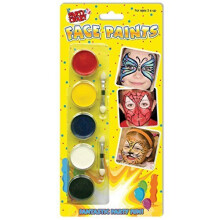 Party Crazy Face Paints (pack Of 5) - Kids 5 Up Kit 2 Painting Make Fancy -  face party paints kids 5 up kit 2 painting make fancy childrens dress
