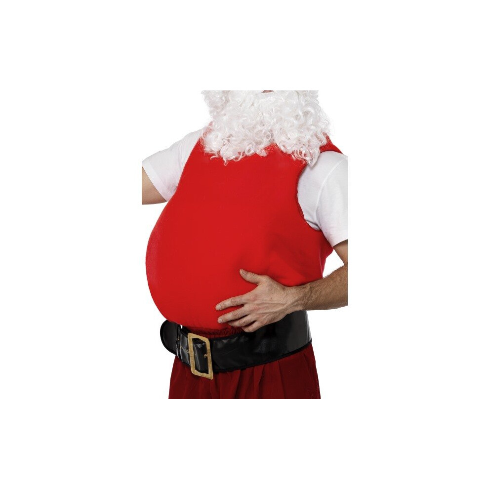 Smiffy's Adult Unisex Santa Belly Stuffer, Santa, Christmas, One Size, 21468 -  santa christmas belly fancy dress stuffer adult accessory costume