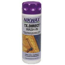 Nikwax TX.Direct Wash-In 300 ml (NIK251) Water-Based Cleaner for Waterproof Clothing – Restores Water Repellency & Breathability
