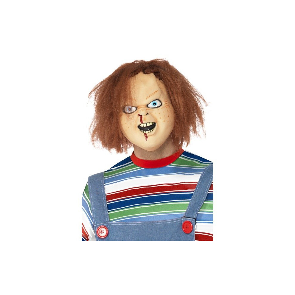 Smiffy's Child's Play 1988 Chucky Latex Mask | Halloween Mask