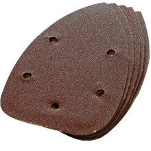 Silverline Hook & Loop Detail Sander Sheets 140mm 10pk 120 Grit - Sanding 598542 -  grit detail sheets 140mm sander loop hook 120 silverline 10pk