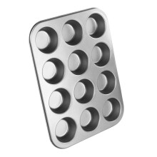 Chef Aid Non-stick Muffin Pan - Non Stick Tray Cup 12 Cupcake 10e10286 -  non stick muffin tray cup chef aid 12 cupcake 10e10286