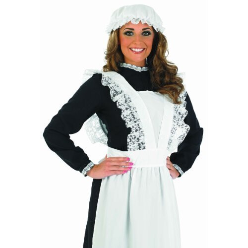 Old Time Maid - victorian maid fancy dress costume adult large 1618 ...