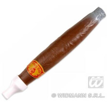 23cm Big Shot Fake Jumbo Cigar - Fancy Dress Gangster Accessory Costume Pimp - cigar fancy dress gangster accessory fake jumbo costume pimp churchill