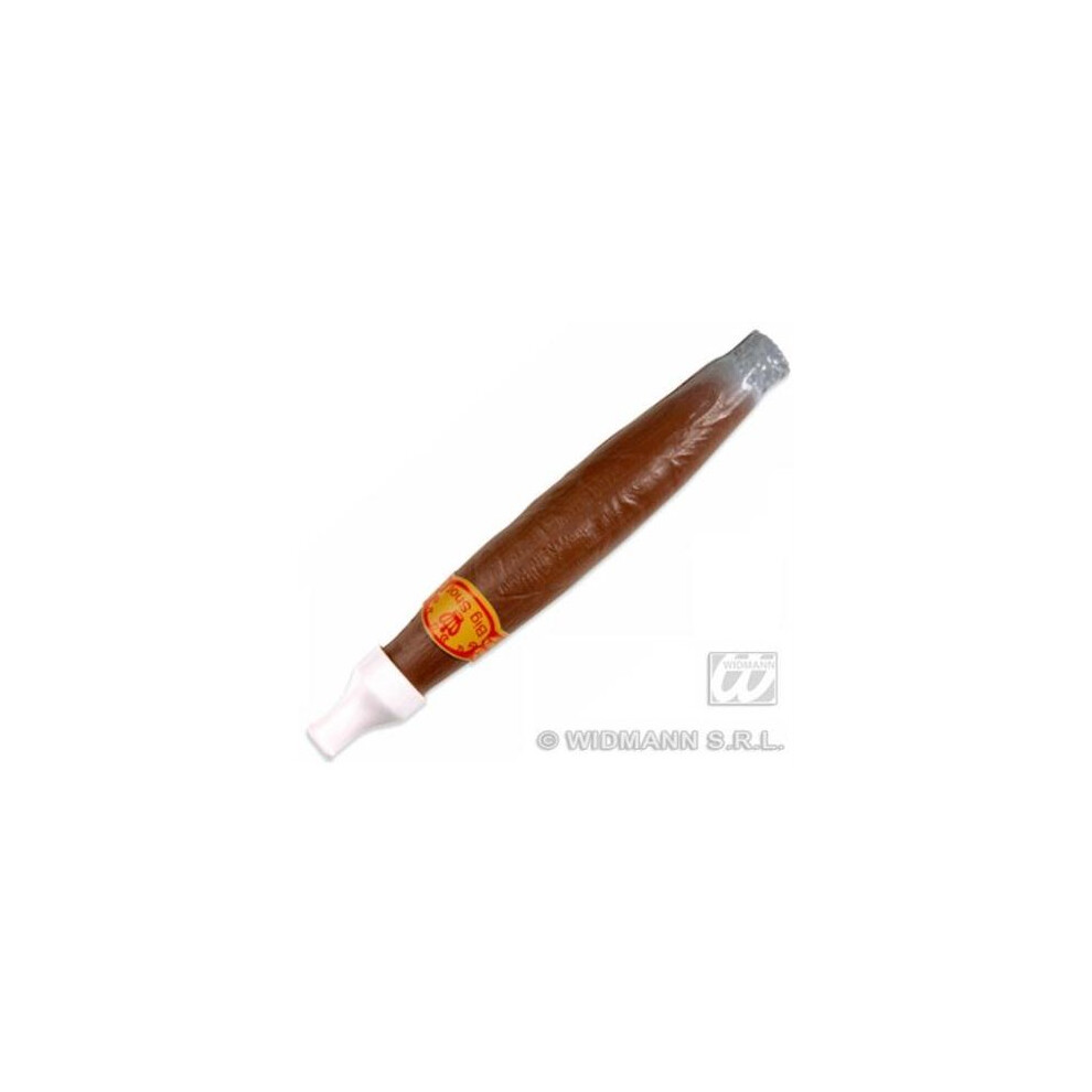 Widmann 23Cm Big Shot Fake Jumbo Cigar - Fancy Dress Gangster Accessory Costume Pimp - Cigar Fancy Dress Gangster Accessory Fake Jumbo Costume Pimp Churchill