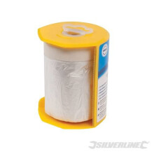 Silverline Masking & Shield Tape & Dispenser 550mm x 33m - 100284 - tape masking dispenser shield silverline 33m 550mm x 100284