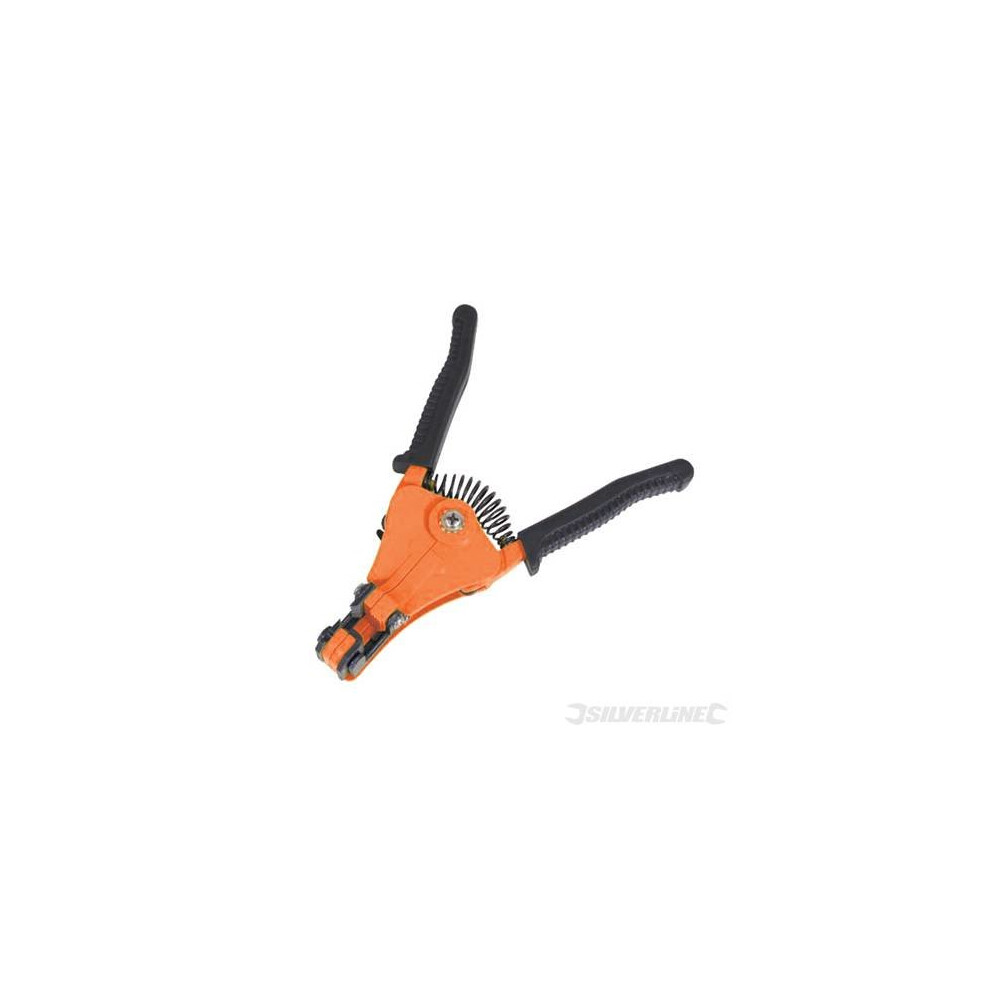 Silverline Automatic Wire Strippers 175mm - Auto 170mm 934113 -  wire auto strippers 170mm silverline 934113