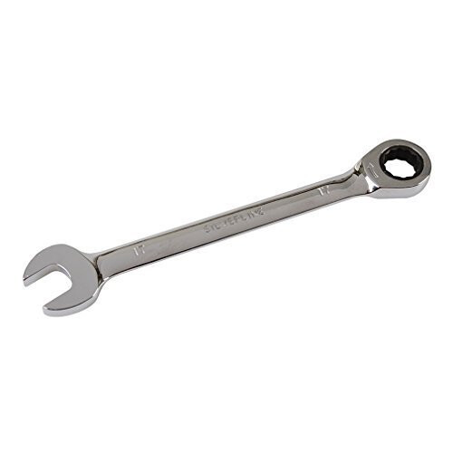 Silverline Silverline Fixed Head Ratchet Spanner 17mm - Combination -  spanner ratchet fixed head silverline 17mm combination