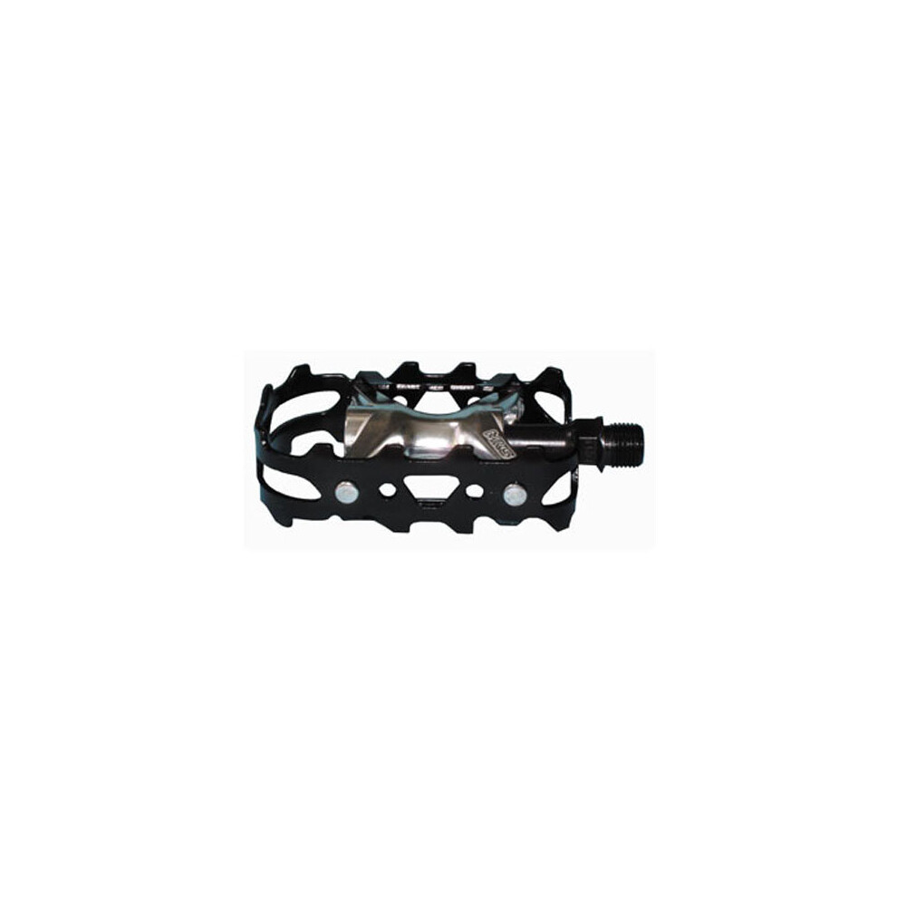 Mks Mt Lite Mtb Pedal - - Doublesided Cage Pedals Toeclip Compatible 916 -  mks mt lite doublesided mtb cage pedals toeclip compatible 916 blacksilver
