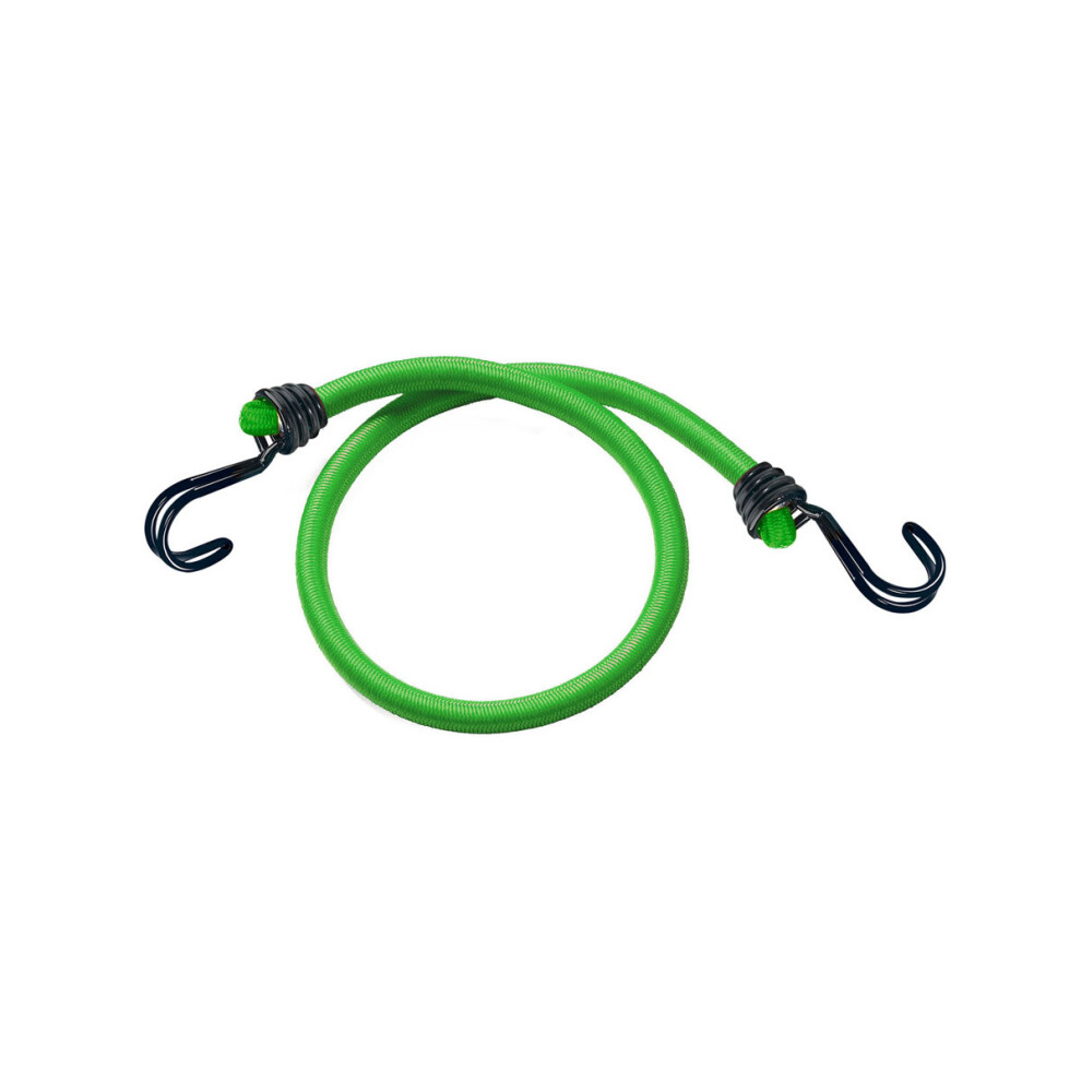 Master Lock 2 Pack Of 80cm Twin Wire Bungee Cords - Green - Cord Master Set -  bungee cord 2 twin wire 80cm master lock masterlock set mlk3021e