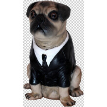 Decorative Men In Black Frank The Pug Pr - K9 Prop Sci Fi Dog Mutt Hound Puppy - k9 men black pug prop sci fi dog mutt hound puppy animal wolf pet