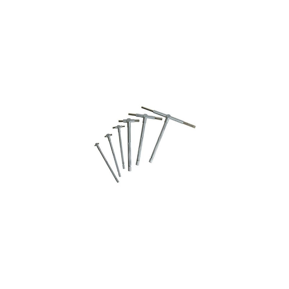 Silverline Telescopic Gauge Set 6pce 8 - 150mm - 675092 8 -  set telescopic gauge silverline 6pce 675092 8 150mm 8150mm