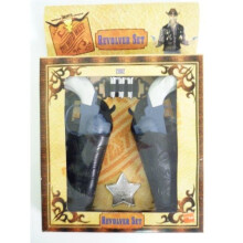 Wild West Plastic Revolver Set - Gun Fancy Dress Cowboy Accessory Smiffys - wild west set gun fancy dress cowboy accessory smiffys