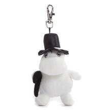 4" Moomin Moominpappa Key Clip - Key 4inch Plush - moominpappa keyclip 4inch plush - Plush Soft Toy